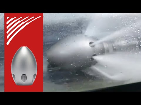 Eggformet rengjøringsdyse 1/2" Keramik