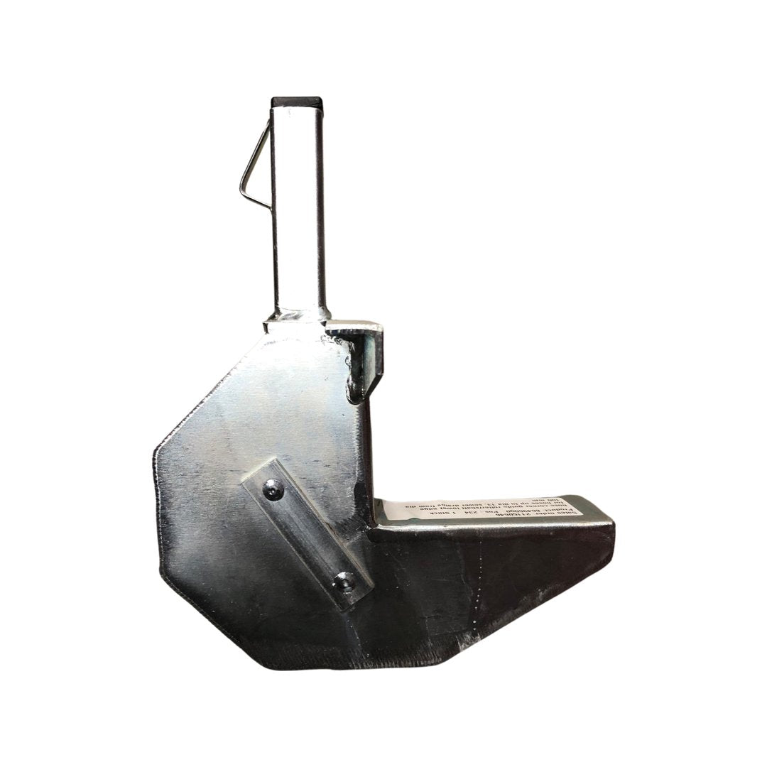 Slangeguide/Hose corner guide roller/shaft lower edge for hoses up to dia 13, sewer drains from dia 100 mm