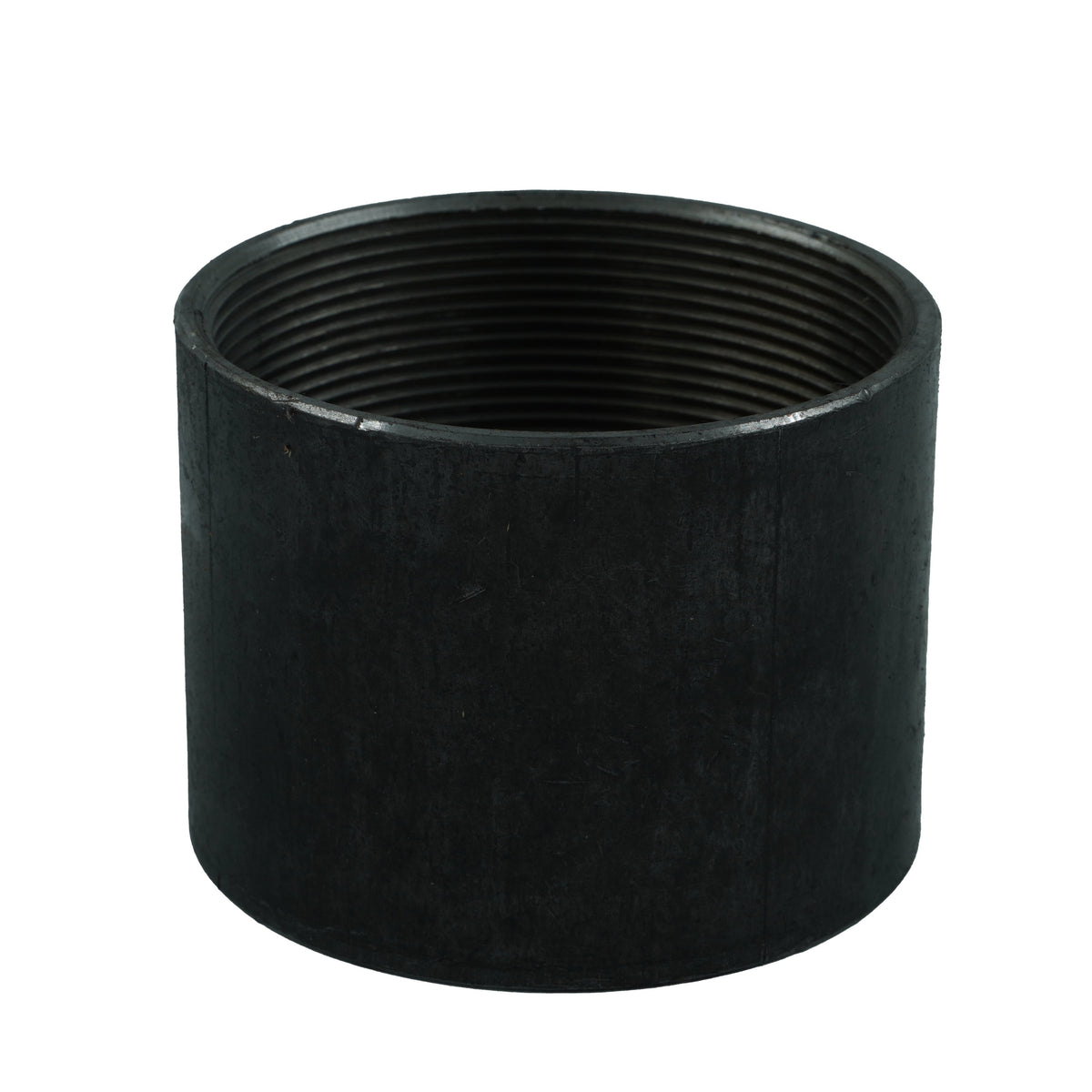 Muffe/sleeve 3", steel, black