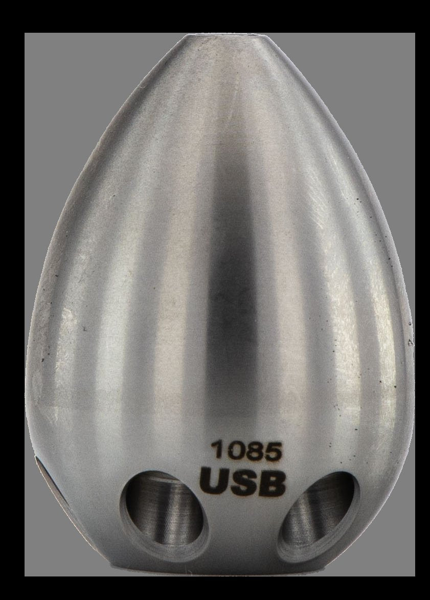 Eggformet rengjøringsdyse 1/2" Keramik